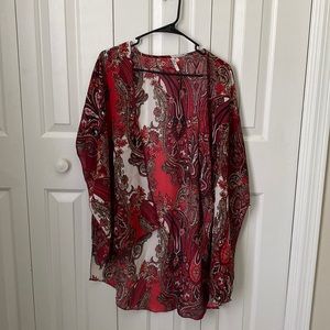 Live 4 Truth Red Kimono